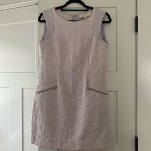 J. Crew Lilac Jacquard Dress